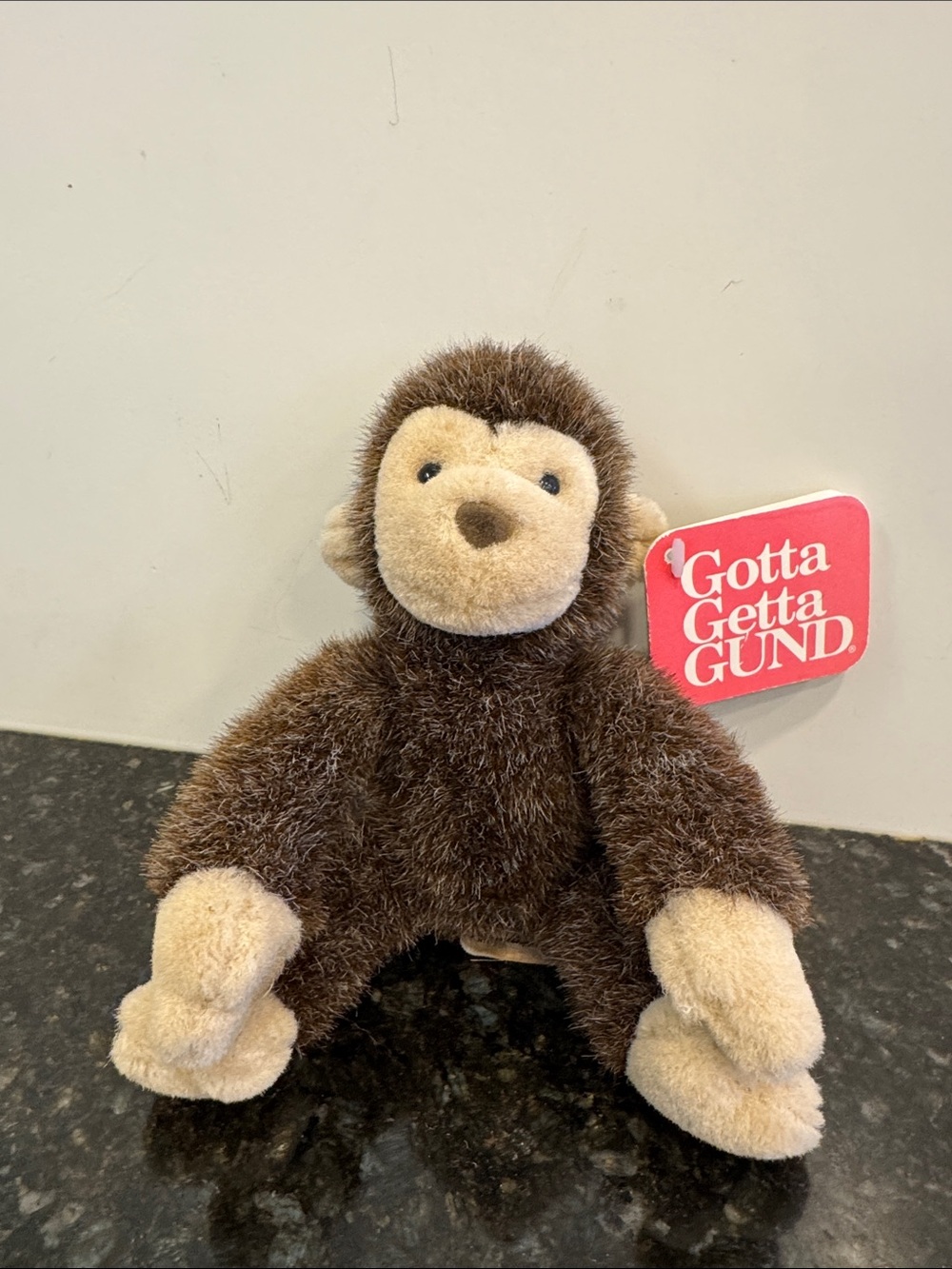 Vintage Gotta Getta GUND Jimimi Monkey 8” Plush